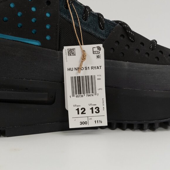 Adidas Pharrell x HU NMD_S1 RYAT 'Core Black' GV6639 Multi Size - Picture 10 of 10